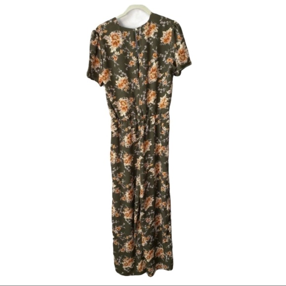 Leyden Floral Printed Jumpsuit Size S - Picture 4 of 7